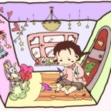 子ども部屋の女の子